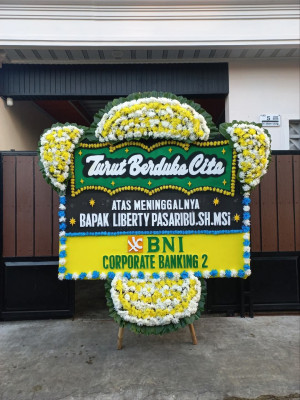 Papan Bunga Duka di Pelalawan