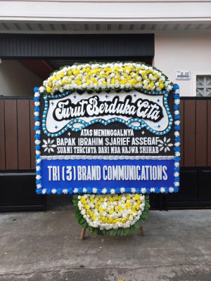 Papan Bunga Duka di Pelalawan